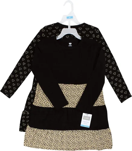 Vista 2 de Hudson Baby - Vestidos de algodón para niñas bebés