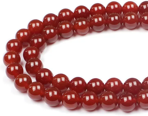 Vista 22 de MJDCB Cuentas de Turquesa Africana Natural Redondas Piedras Sueltas para Hacer Joyas Pulsera Collar Accesorio DIY 15" (4mm)