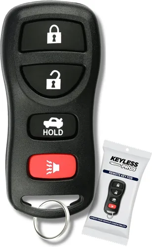 Vista 8 de Llavero remoto de entrada sin llave de repuesto de 3 botones, compatible con Nissan Armada Pathfinder Frontier Murano Titan Quest Xterra Sentra