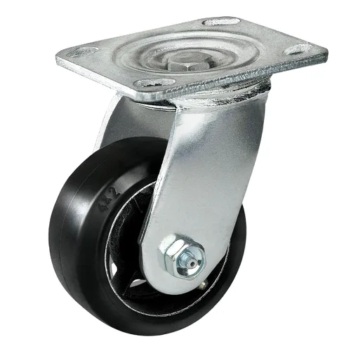 Vista 11 de Ruedas giratorias de 4 x 2 pulgadas, resistentes, 700 libras por rueda, placa superior para carrito de herramientas, plataforma, camión, banco