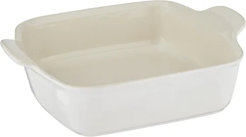 Vista 3 de Emile Henry Made In France Modern Classics - Plato cuadrado para hornear de 9 x 9 pulgadas/2 cuartos de galón, gris perla