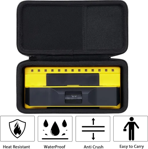 Vista 4 de Khanka Reemplazo de estuche rígido para Franklin Sensors ProSensor 710 710+ T13 T11 Professional Stud Finder (negro)