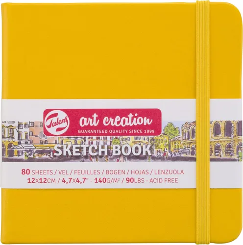 Vista 8 de Talens Art Creation Cuaderno de bocetos 80 hojas, 5.1 in x 8.3 in, negro