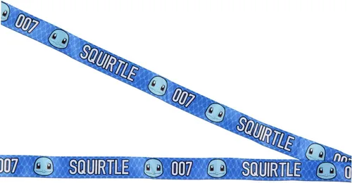 Vista 4 de Bioworld Pokemon Squirtle 007 - Soporte de goma para identificación con cordón de 2 lados