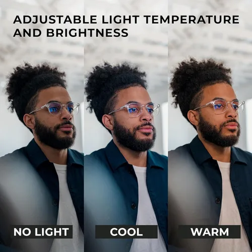 Vista 3 de HumanCentric Iluminación de videoconferencia, luz solo complementaria para transmisión y videoconferencia, el kit solo para complemento requiere un