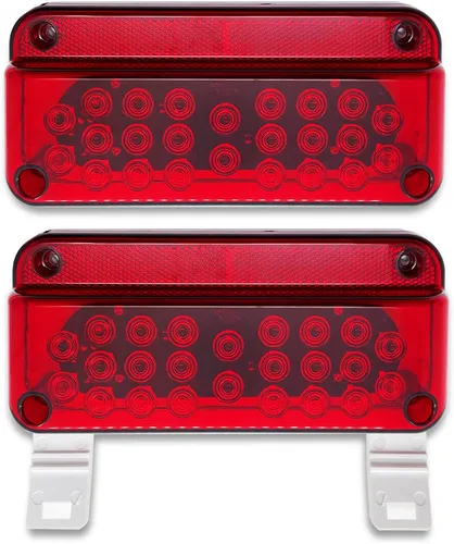 Luces LED de remolque, luces traseras LED para RV, luces de freno para RV, luces traseras de freno, giro, parada para cámper con luces traseras de