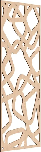 Vista 152 de Ekena Millwork WALW10X25X0250ACMRO Acme - Paneles decorativos de pared de madera con calado, 9 3/8 pulgadas de ancho x 24 3/8 pulgadas de alto