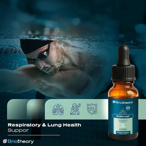 Vista 5 de Extracto de hoja de gordolobo, gotas líquidas de rápida absorción para pulmones, suplemento de hierbas de apoyo respiratorio natural, sin alcohol