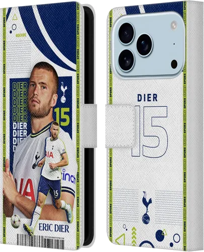 Vista 51 de Head Case Designs Officially Licensed Tottenham Hotspur F.C. Cristian Romero 2022/23 First Team Leather Wallet Case Compatible with Apple iPhone 11