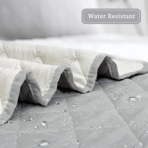 Vista 162 de Easy-Going - Funda reversible para sofá reclinable, resistente al agua, protector de muebles con correas elásticas, para mascotas y niños