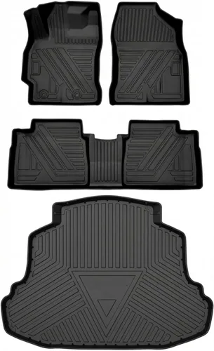 Vista 16 de Alfombrilla de carga Sienna - Compatible con Toyota Sienna 2011-2019, forros de carga trasera para todo tipo de clima, bandeja para maletero