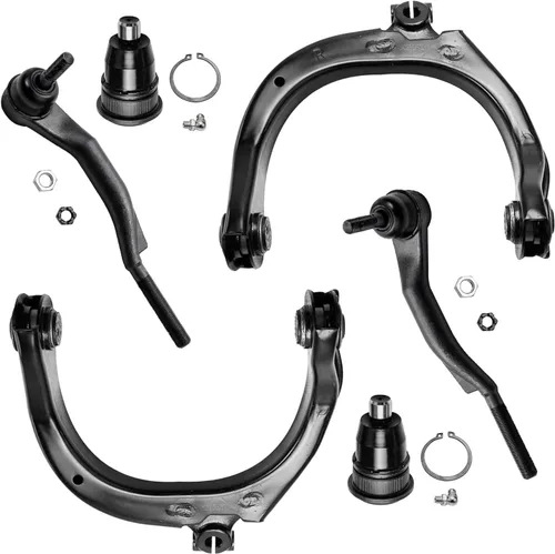 Vista 54 de Detroit Axle - Kit de brazos de control de extremo delantero RWD para Dodge Charger Challenger Chrysler 300, 2 brazos de control delantero