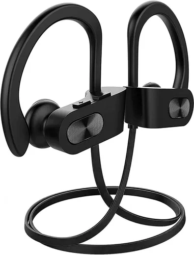 Redzoo Auriculares Bluetooth V5.0, auriculares para correr con 16 horas de reproducción, Bass + HD estéreo inalámbrico auriculares deportivos