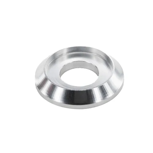 Vista 20 de [60PCS] Arandelas de avellanado M3 Color Negro, Aleación de aluminio anodizado, Juntas de arandelas de cabeza Cuña de Copa para Tornillo