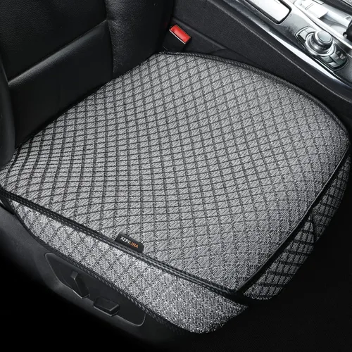 Vista 6 de Cubierta inferior para asiento de automóvil, protector de asiento de automóvil transpirable, cojín para asiento delantero del conductor