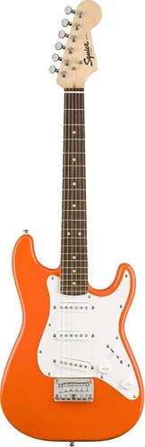 Vista 8 de Fender Squier Guitarra Eléctrica Mini Strat de Tamaño 3/4 para Niños Paquete de Aprender-a-Tocar con Correa, Púas, Lecciones en Línea de Fender Play