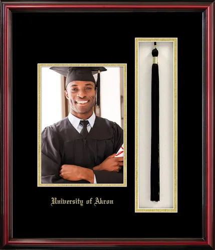 Vista 81 de Campus Images NCAA unisex 5x7 Portrait with Tassel Box Petite Cherry 2-Cereza