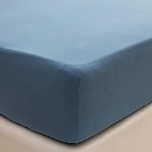 Vista 17 de PURE ERA Sábana bajera ajustable de algodón de punto de jersey (sin sábana encimera ni fundas de almohada), bolsillo extra profundo de hasta 15 a 20