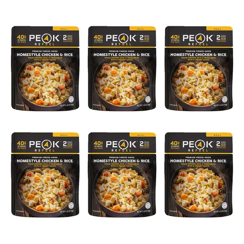 Vista 41 de Peak Refuel Pasta de Carne con Salsa Marinara 49g de Proteína 1040 Calorías Carne 100% Real Comida Premium Deshidratada al Vacío