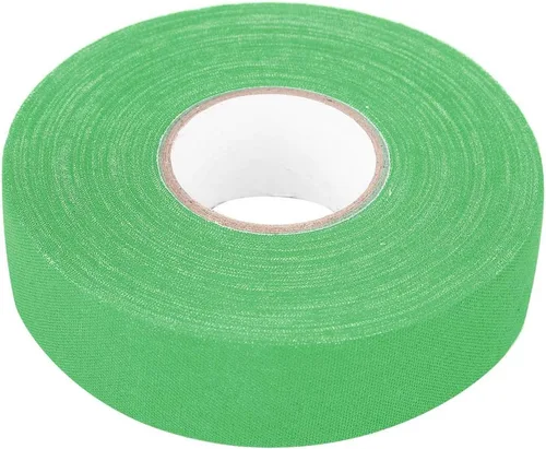 Cyrank Hockey Protective Tape, Waterproof Hockey Grip Tape Tennis Badminton Racket Overgrip Hockey Stick Tape for Badminton Grip(Green)