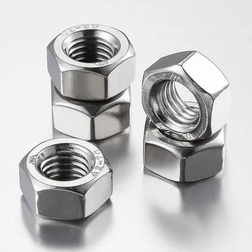 Vista 6 de 1/2-13 Tuercas hexagonales de acero inoxidable 304 (50 piezas)