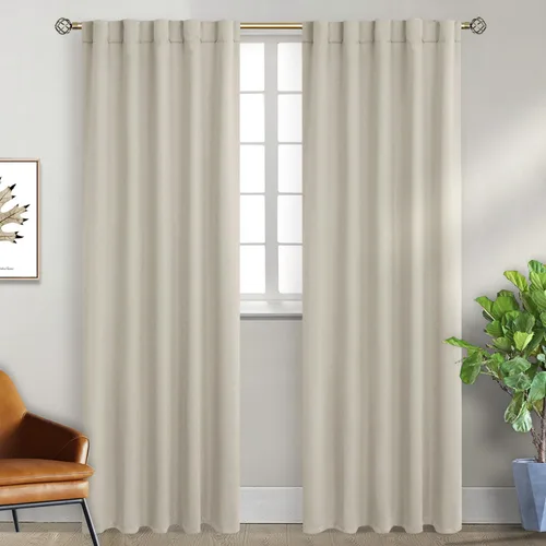 42"W x 84"L (Pack of 2) · Camello natural
