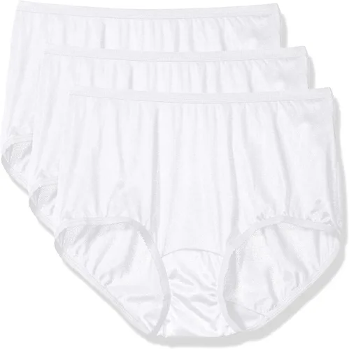 Vista 4 de Shadowline Bragas de mujer - Calzoncillo moderno de nailon (paquete de 3)