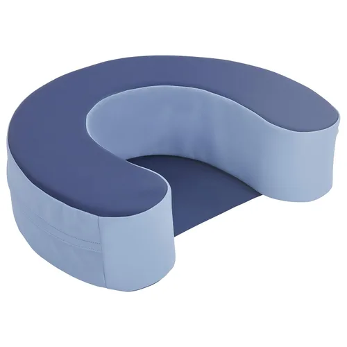 Vista 11 de Factory Direct Partners 10423-AS SoftScape Anillo de Soporte y Asiento para Bebés y Niños Pequeños, Asiento de Piso de Espuma Acolchada Suave