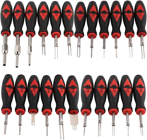 Vista 7 de Kit de herramientas de extracción de terminales automotrices universales de 23 piezas