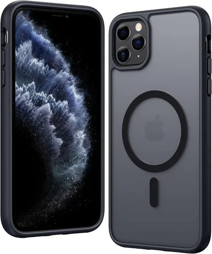 Vista 283 de FNTCASE para iPhone Air Case Clear: Fundas magnéticas para teléfono con protector de pantalla a prueba de caídas, compatibles con Magsafe, delgadas