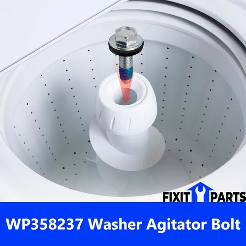 Vista 4 de Proveedor operado y basado en Estados Unidos - 285748 3347085 Kit de reparación de agitador de leva larga para lavadora de ropa de carga superior