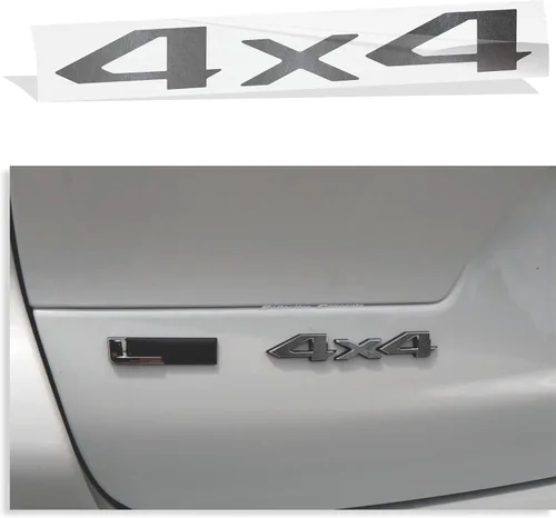 Vista 8 de 2022-2025 Jeep Grand Cherokee, Grand Cherokee L - Adhesivos de calcomanía para emblemas 4x4 - (Color: Rosa Caliente)