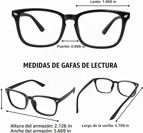 Vista 7 de Anteojos de lectura multifocales progresivos para mujeres y hombres, cuadrados con bloqueo de luz azul y lectores de computadora 2 Pack Coffee
