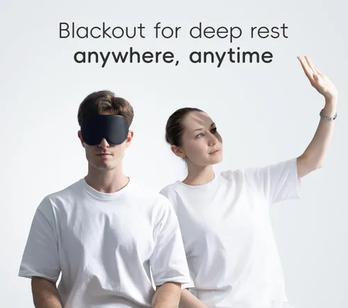 Vista 5 de urnexttour Juego de almohada y manta para el cuello para viaje, diseño de espuma viscoelástica, almohadas con máscara de ojos y 50% más bolsa