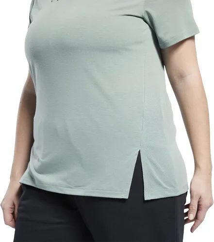 Vista 6 de Core 10 by Reebok Camiseta casual de manga corta con malla trasera para mujer