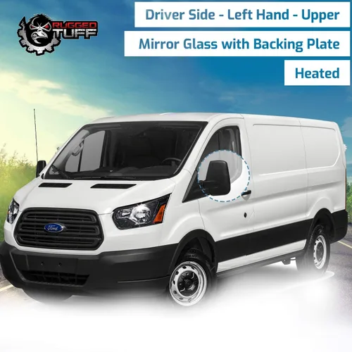 Vista 6 de Espejo lateral del conductor de repuesto para Ford Transit 2015 2016 2017 2018 2019 2020 2021 2022 2023 Ford Transit 150 250 350 HD espejos