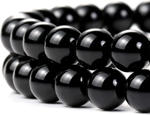 Vista 53 de HAAMIIQII 4mm Cuentas de piedra natural pulida redondas de 7 chakras mixtos, cuentas sueltas de gemas para hacer joyas, 38 cm (90 piezas)