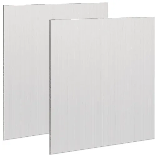 Vista 9 de Paquete de 2 chapas de aluminio 6061 T651 de 6 x 12 x 1/16 pulgadas (0.06 pulgadas), placa de aluminio plana lisa cubierta con película protectora