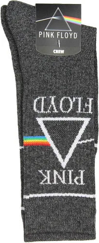 Vista 3 de Pink Floyd - Calcetines para adultos, diseño de prisma de lado oscuro de la luna, 1 par, Multi