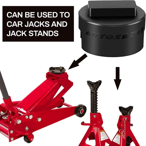 Vista 5 de AUTOXBERT Soporte de Adaptador de Cojín para Gato de Eje de Coche Compatible con BMW Serie 3 4 5 E46 E90 E39 E60 E91 E92 X1 X3 X5 Nuevo