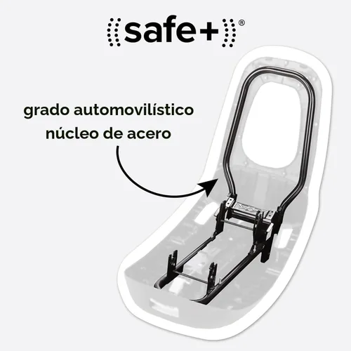 Vista 7 de Diono LiteClik30 XT SafePlus Infant Car Seat and Base, Rear-Facing for Infants 4-30lbs, SafePlus Engineering, with Infant Insert, UPF 50+ Sunshade