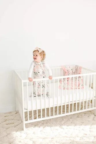 Vista 3 de Posh Peanut Sacos de dormir para bebé, sacos sin mangas y sacos de dormir, cremallera extra larga de 2 vías, 1 TOG