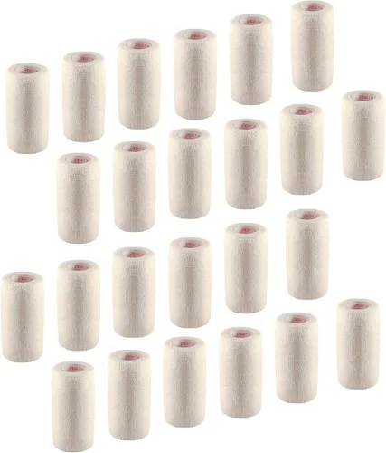 Vista 38 de Cinta adhesiva para veterinarios (negro) (paquete de 2) (4 pulgadas x 15 pies), autoadhesiva, adherente, cohesiva, flexible, autoadhesiva, rollo