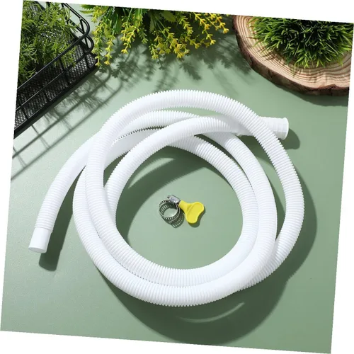 Vista 7 de Manguera de drenaje para lavadora de 6.6 ft, drenaje flexible de drenaje de aire acondicionado para lavadoras semiautomáticas y unidades, accesorio