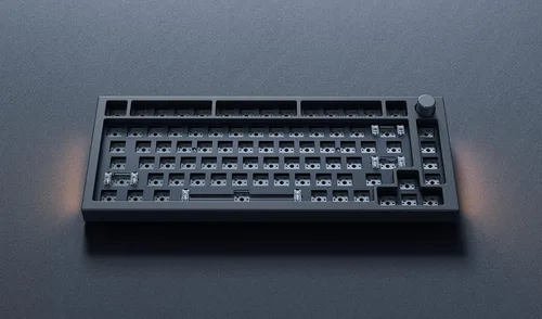 Vista 9 de Glorious Teclado mecánico para juegos - Serie GMMK Pro - Teclado personalizado - Teclado intercambiable en caliente TKL - Barebones - Teclado RGB