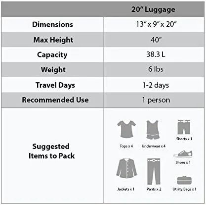 Vista 4 de Rockland - Equipaje Vision con carcasa rígida y ruedas, Pucci), F151-PUCCI