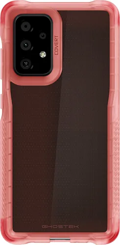 Vista 134 de Ghostek COVERT - Funda rosa para Galaxy Z Flip 4 para mujeres y niñas, protección completa de bisagra y parte trasera transparente, duradera
