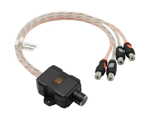 Vista 7 de RonDexy Regulador Universal de Graves para Automóvil Control de Nivel, Control de Perilla de Graves del Amplificador de 2 Canales Vía RCA, Montaje