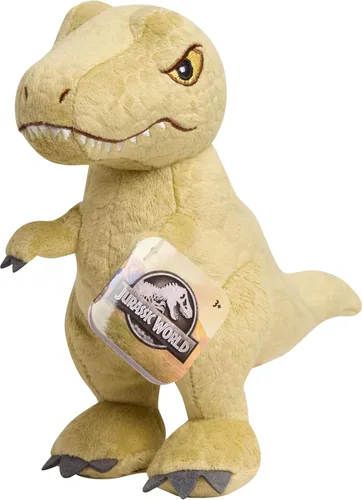 JURASSIC WORLD T-Rex - Dinosaurio de peluche pequeño de 7 pulgadas, animal de peluche, juguetes para niños a partir de 3 años Just Play