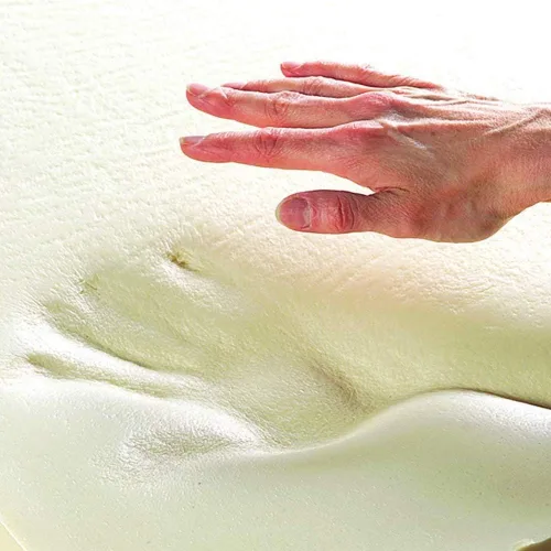 Vista 6 de Carex Cojín de espuma viscoelástica para asiento de coxis, cojín para aliviar el dolor de coxis, almohada de ciática para sentarse y aliviar el dolor